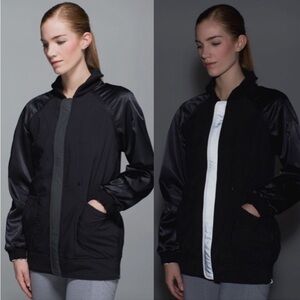 Lululemon‎ Reversible Both Ways Bomber Sz Small/Mediumm